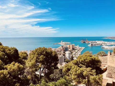 Malaga Landscape Foto stock