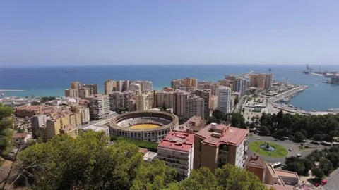 Malaga Spain 스톡 동영상 81014430