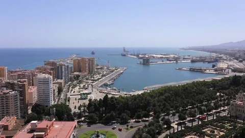 Malaga Spain 스톡 동영상 81014466
