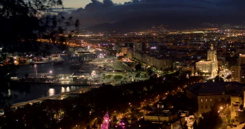 Malaga Spain Video stock 192282786