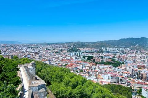 Malaga. Spain. Stock Photos