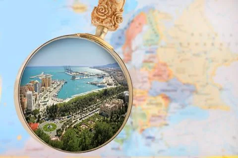 Malaga, Spain Foto stock