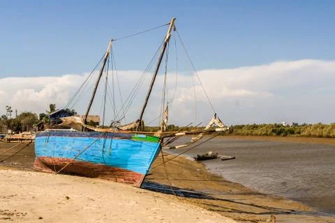 Malagasy dhow Stock Photos