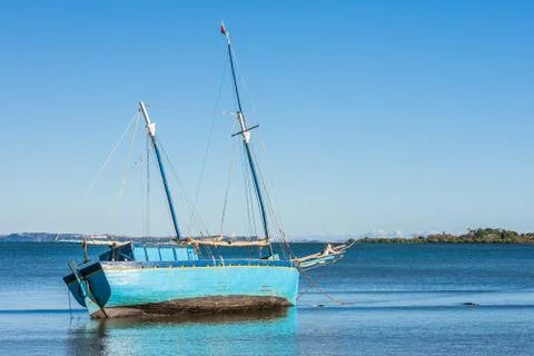 Malagasy dhow Stock Photos