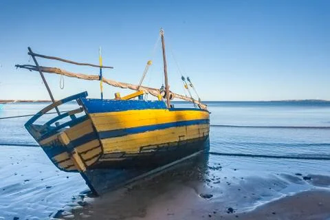 Malagasy dhow Stock Photos