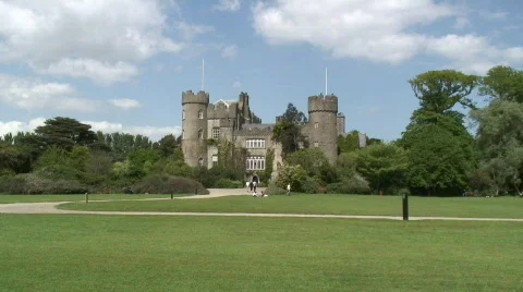 Malahide Castle Stock Footage 153961
