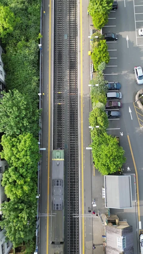 Malahide Dublin Ireland ,train Stock Footage 255537590