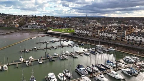 Malahide Marina Dublin Stock Footage 306763492