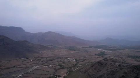 Malakand valley at sunset Vídeos de archivo 339153420