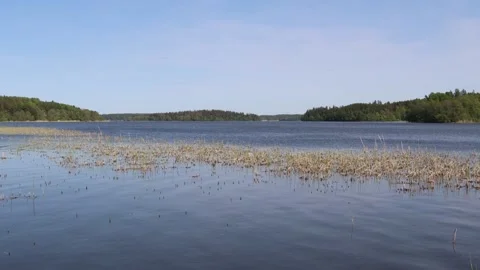 Mälaren lake. Stock Footage 250476555