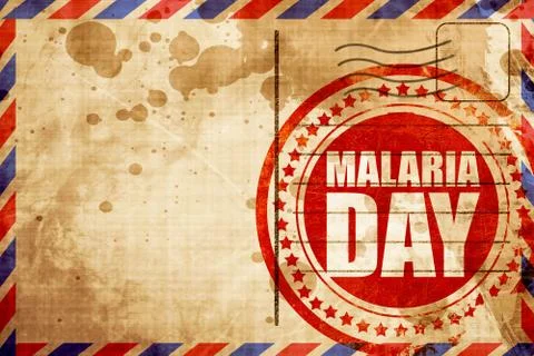 Malaria day 스톡 일러스트