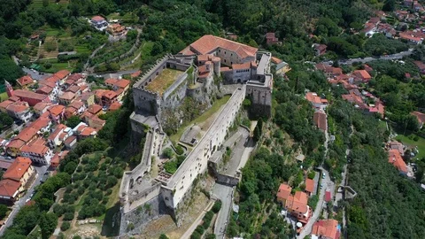Malaspina castle 4 Stock Footage 112619770