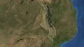 Malawi. 3d earth in space - zoom in on Malawi contoured 4k 4k or 4k+ Resolution