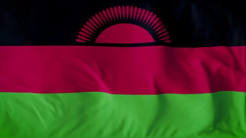 MALAWI COUNTRY FLAG Stock Footage 282380071