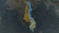Malawi - hub of the world. Relief 4k or 4k+ Resolution