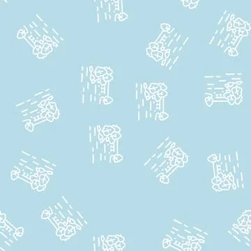Malawi lake line seamless pattern Stock Illustration