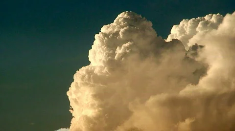 Malawi: time-lapse of clouds formation at sunset 2 Stock Footage 289637