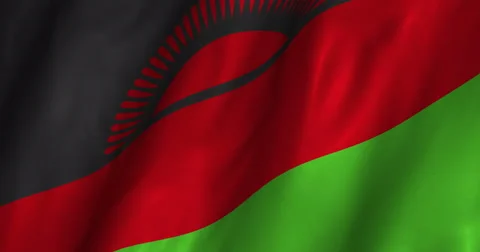 Malawi waving flag 4K Stock Footage 51378143