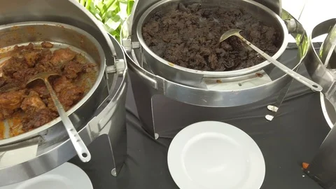 Malay Kenduri Dish Stock Footage 127294467