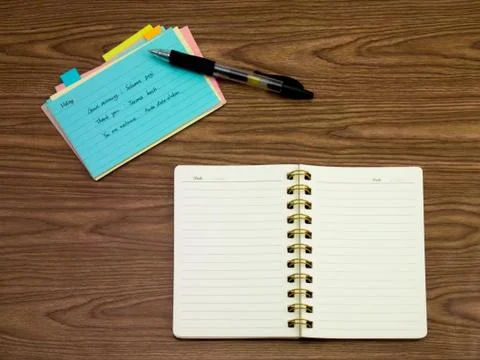 Malay; Learning New Language Writing Words on the Notebook Stock Photos