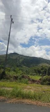 Malay river mountain Stock Photos