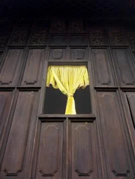 Malay window 写真素材