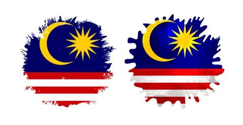 Malayan creative staines Stock Illustration