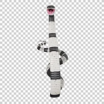 Malayan Krait Pose Stock-Illustration