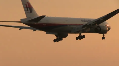 Malaysia airlines  Stock Footage 24692888