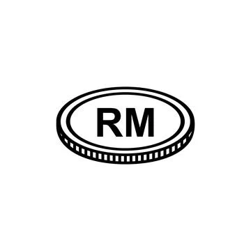 Malaysia Currency Symbol, Malaysian Ringgit Icon, MYR Sign. Vector Illustration Stock-Illustration