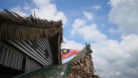 Malaysia flag Vidéo 114343542
