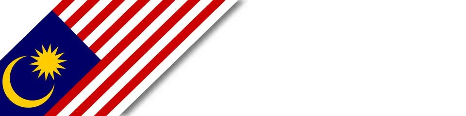 Malaysia flag Stock Illustration