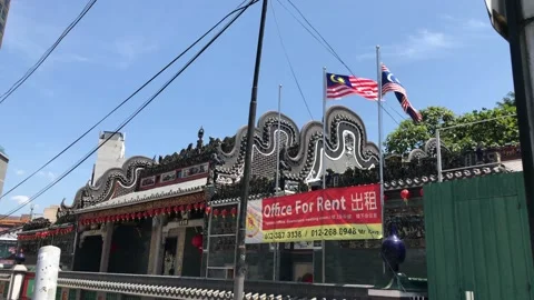 Malaysia flag waving Stock Footage 150019370