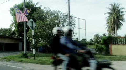 Malaysia landscape by a car Stock-Footage 37301950