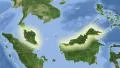 Malaysia on maps - outlined and glowed. Neighbourhood. Set of animations. 4k or 4k+ Resolution