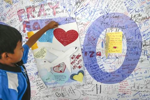 Malaysia Missing Plane - Mar 2014 写真素材