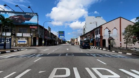 Malaysia MOvement Control Order Video stock 127716148