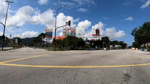 Malaysia MOvement Control Order Video stock 127724416