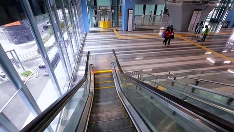 MALAYSIA MRT TRAIN STATION Stock Footage 76506959