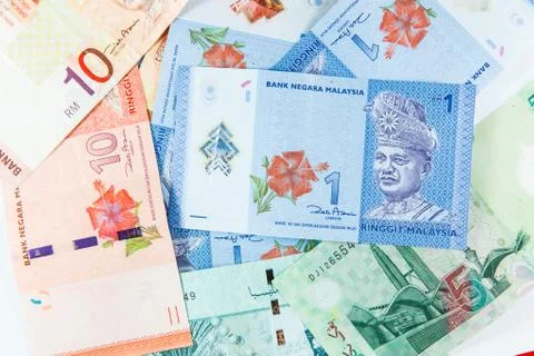 Malaysia ringgit note Stock Photos