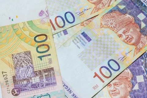 Malaysia ringgit note Stock Photos