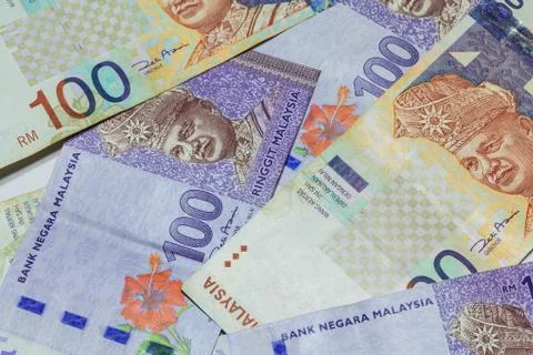 Malaysia ringgit note Stock Photos