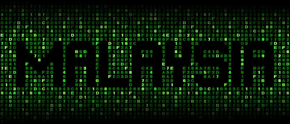 Malaysia text on hex code illustration Stock Illustration