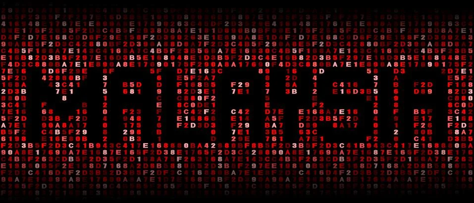 Malaysia text on hex code illustration Stock Illustration