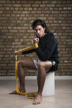 Malaysian boxer Stock Photos