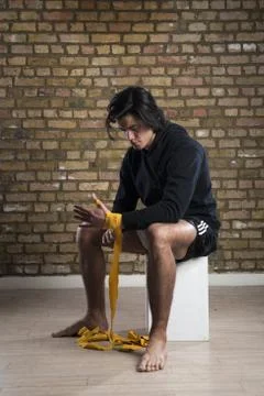 Malaysian boxer Stock Photos