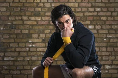 Malaysian boxer Stock Photos