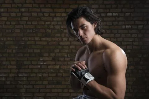Malaysian boxer Stock Photos