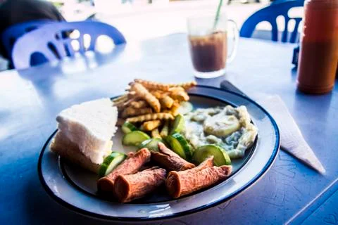 Malaysian breakfast Stock Photos