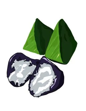 Malaysian dessert Stock Illustration